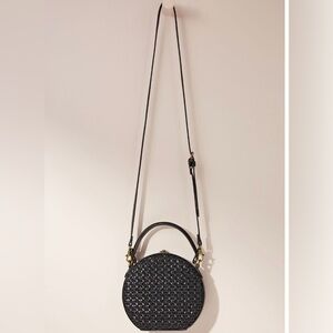 Anthropologie Serena Woven Circle Bag